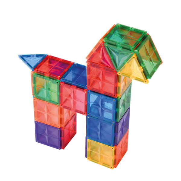 Coblo Magnetische Bouwblokken – Schoolbox 200-delig - Afbeelding 7