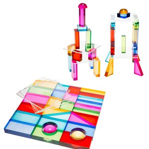 Acryl Bouwstenen (28 stuks)