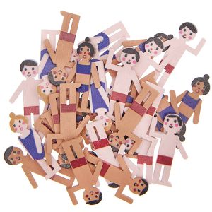 Strooihoutjes Badgasten