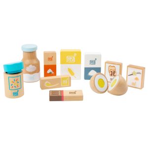 Houten bakbenodigdheden (10 stuks)