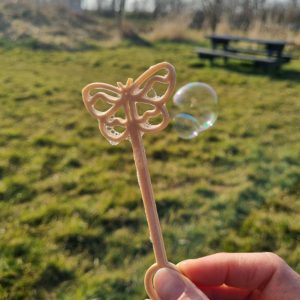 Bellenblaas stokje Vlinder