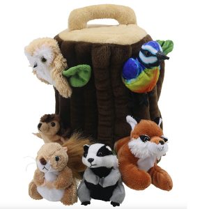 Boomhut met 6 vingerpopjes