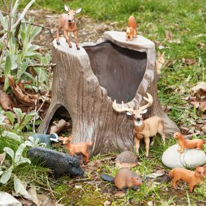 Grote speel boomstronk