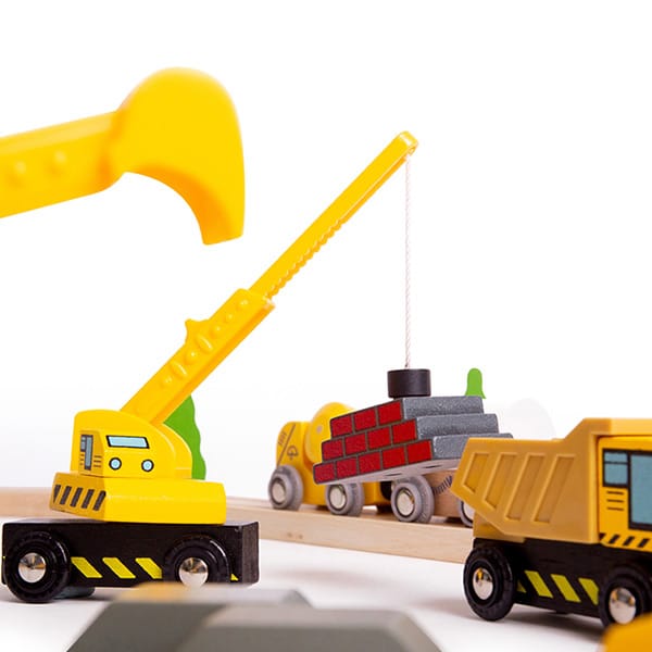 Bouwvoertuigen (5 stuks) - Afbeelding 3