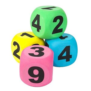 Dobbelsteen foam (10 cm)