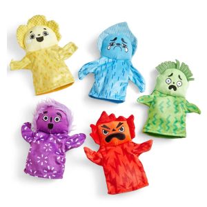 Handpoppen – Emoties (5 stuks)