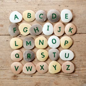 Letterstenen – Hoofdletters