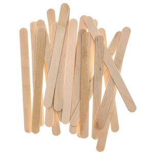 Houten ijslollystokjes