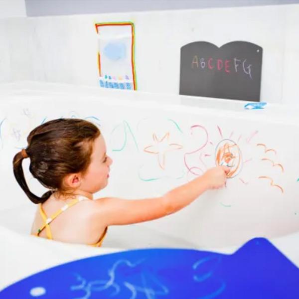Kitpas – Tekenbord voor in bad/ watertafel - Afbeelding 3