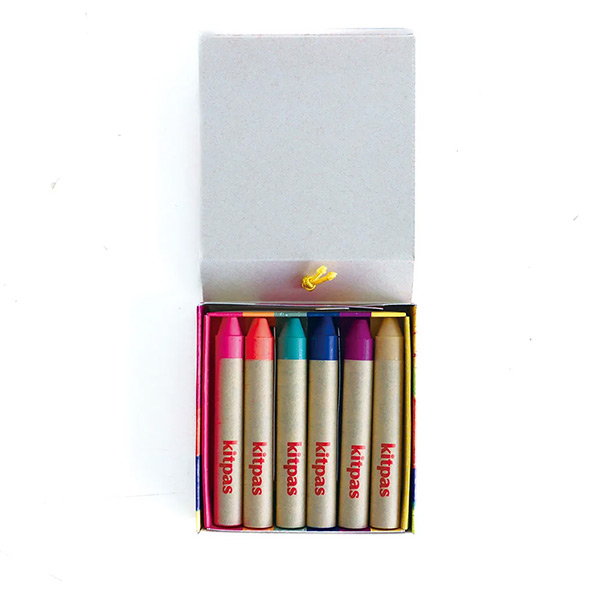 Kitpas Raamkrijt Nature 6 stuks - Afbeelding 2