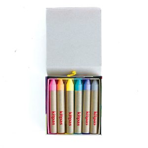 Kitpas Raamkrijt Pastel 6 stuks