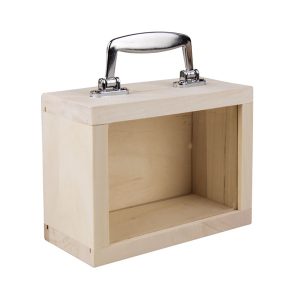 Houten koffer + venster