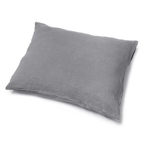 Linnen kussensloop Mineral Grey