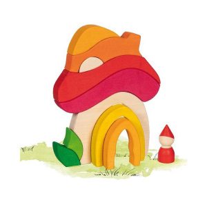 Bouwstenen Paddenstoel