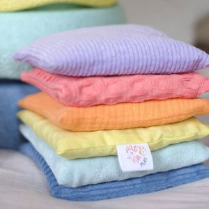 Pastel pittenzakjes Stapelstein