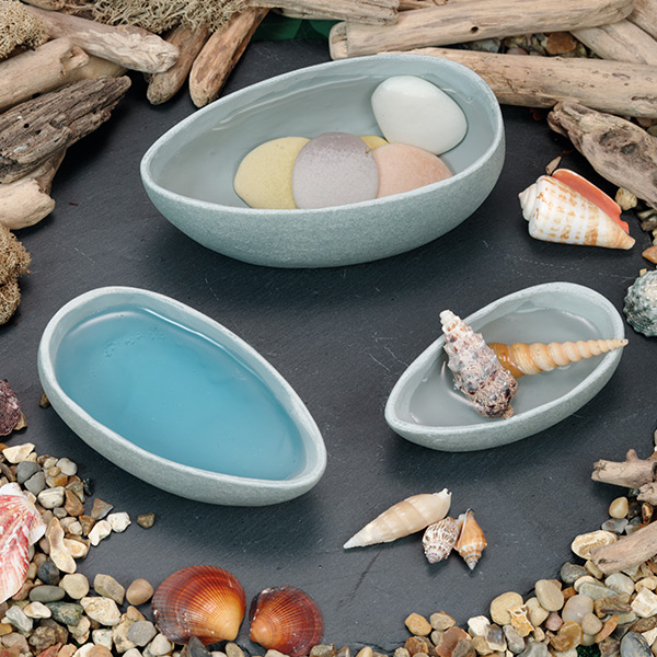 Natuurlijke bakjes – set van 3