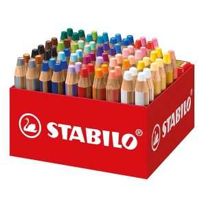 Schoolset – Stabilo Woody 3 in 1 (76 stuks)