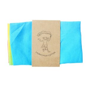 Speeldoek – Regenboog 50 x 50 cm