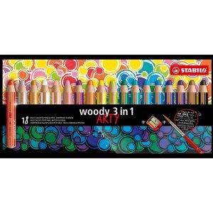 Stabilo Woody 3 in 1 (18 stuks)