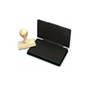 Stempelkussen (zwart)