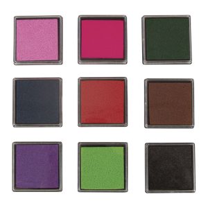 Stempelkussens (9 stuks)