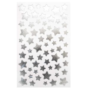 Stickers Sterren Zilver