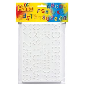 Strijkkralenbordjes – Letters en Cijfers