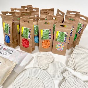 Schoolset Strijkkralen NABBI BioBeads [ACTIE]