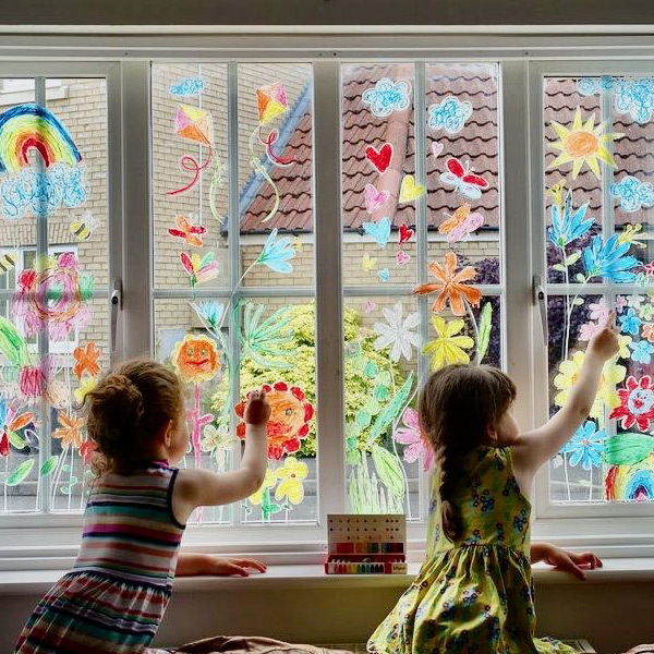 Kitpas Raamkrijt 6 stuks - Afbeelding 3