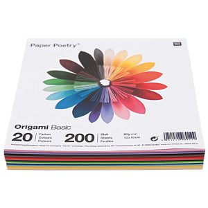 Vouwblaadjes 10×10 cm