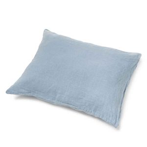 Linnen kussensloop Morning Blue