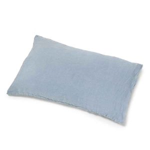 Linnen kussensloop Morning Blue 40×60
