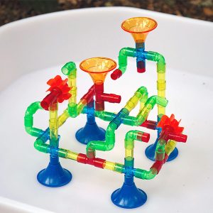 Doorzichtige Waterbaan