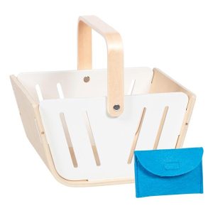 Winkelmandje met portemonnee