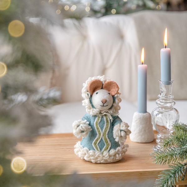 Decoratie Muis Wintermuis - Afbeelding 3