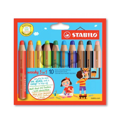 Stabilo Woody 3 in 1 (10 stuks) - Afbeelding 2