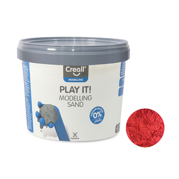 Creall speelzand – Rood 750 gram